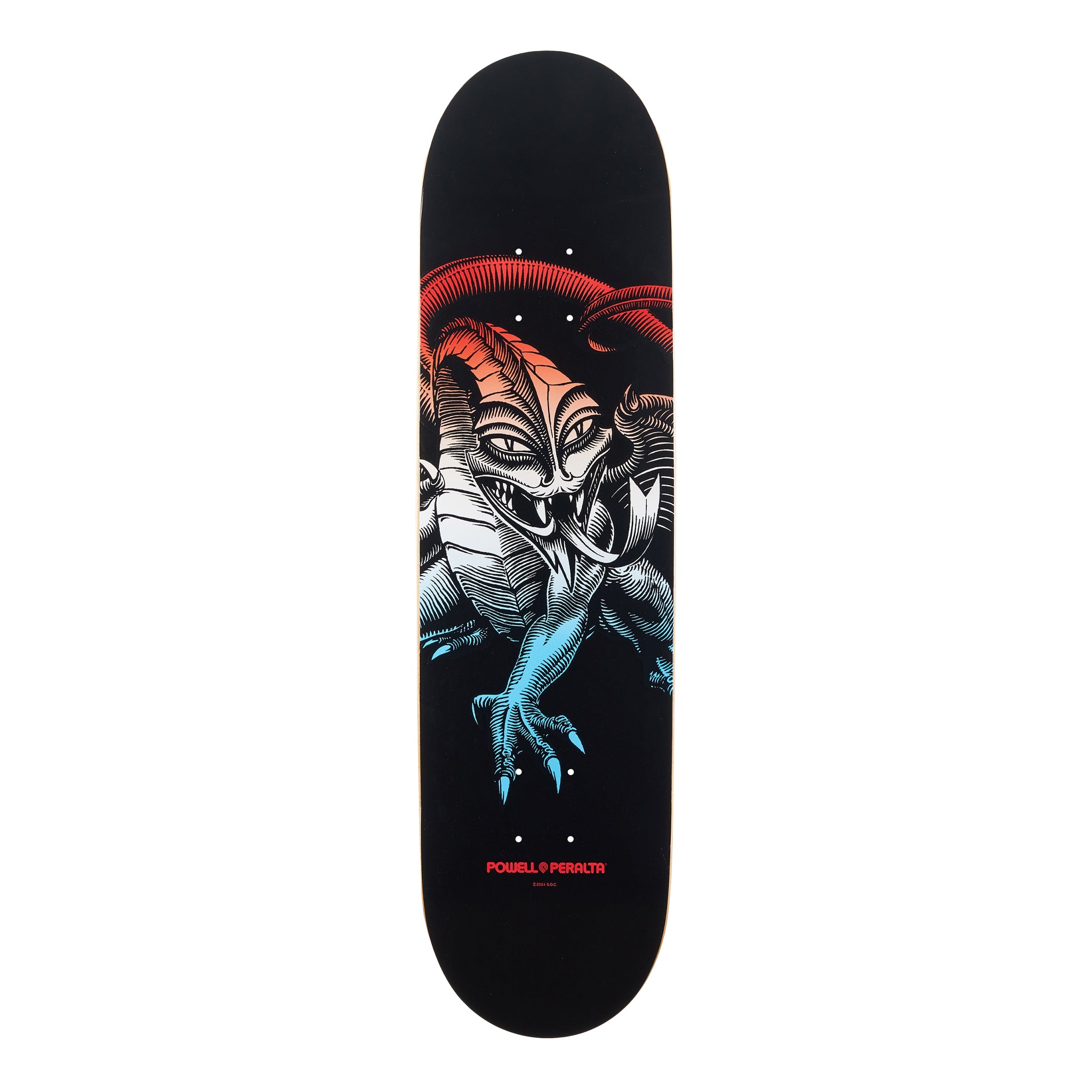 Powell-Peralta Caballero Dragon Blue Fade 248 Skateboard Deck