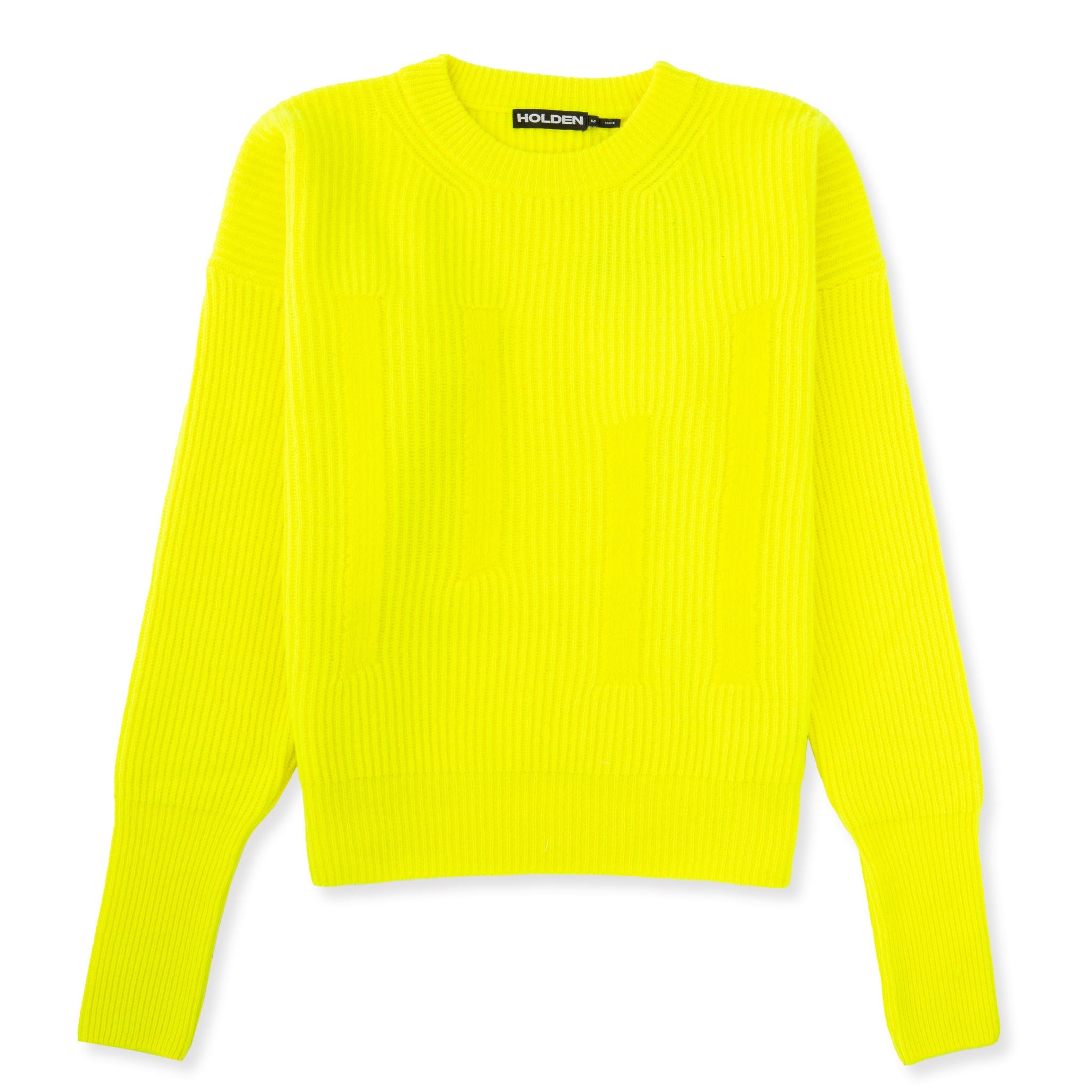 Bright yellow 2025 sweater womens