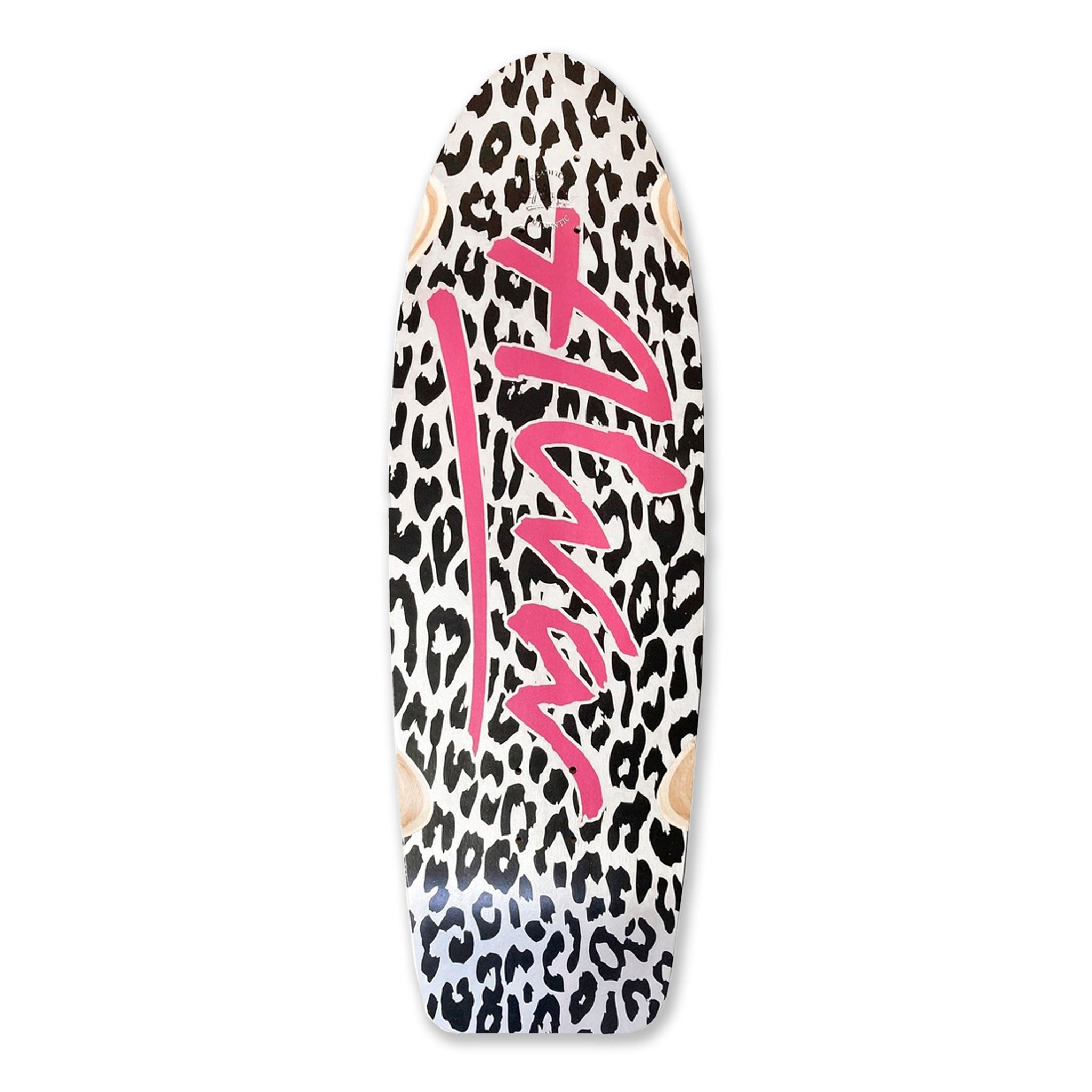 Alva 1979 "Lost Model" White Leopard Skateboard Deck