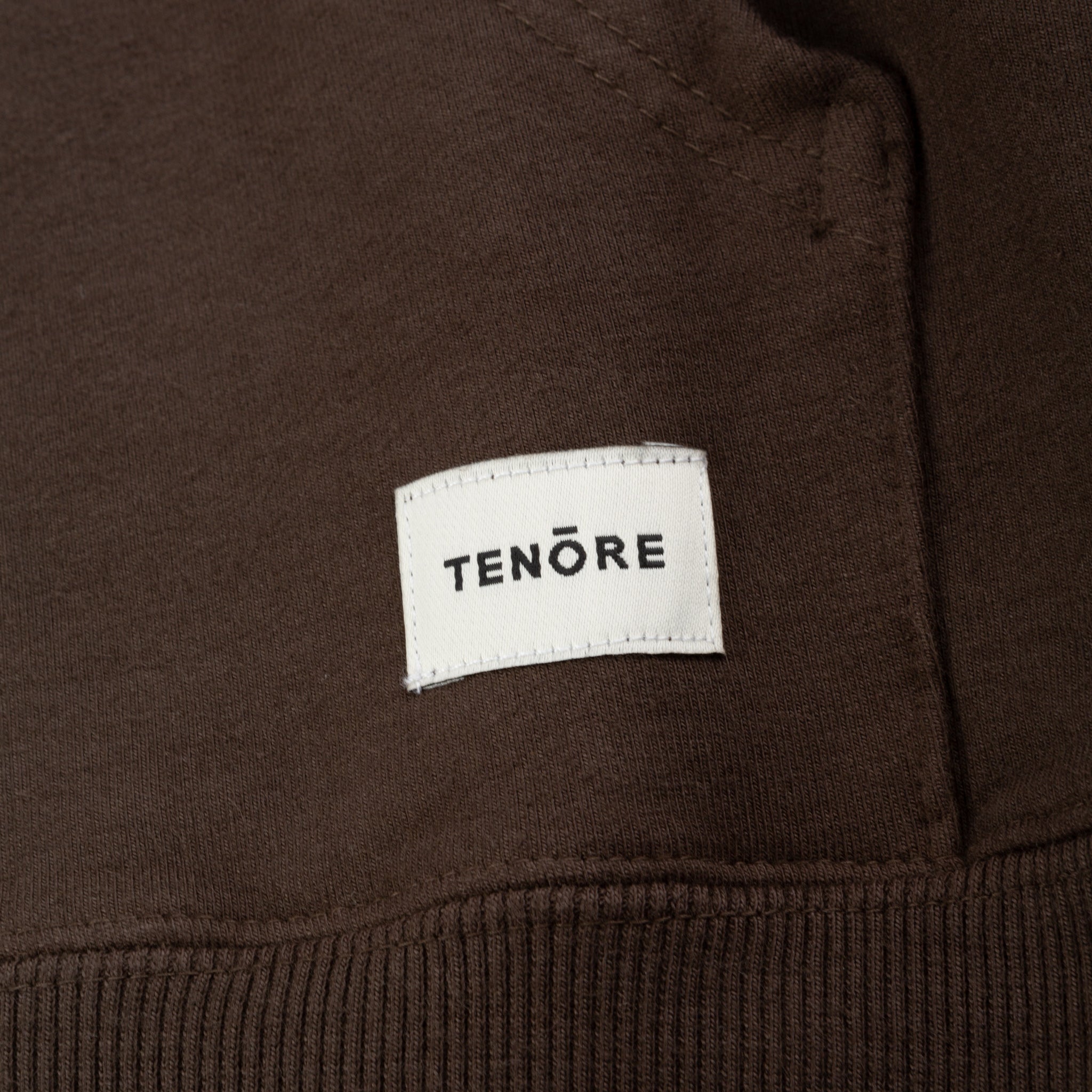 Woven Label Fleece Hoodie