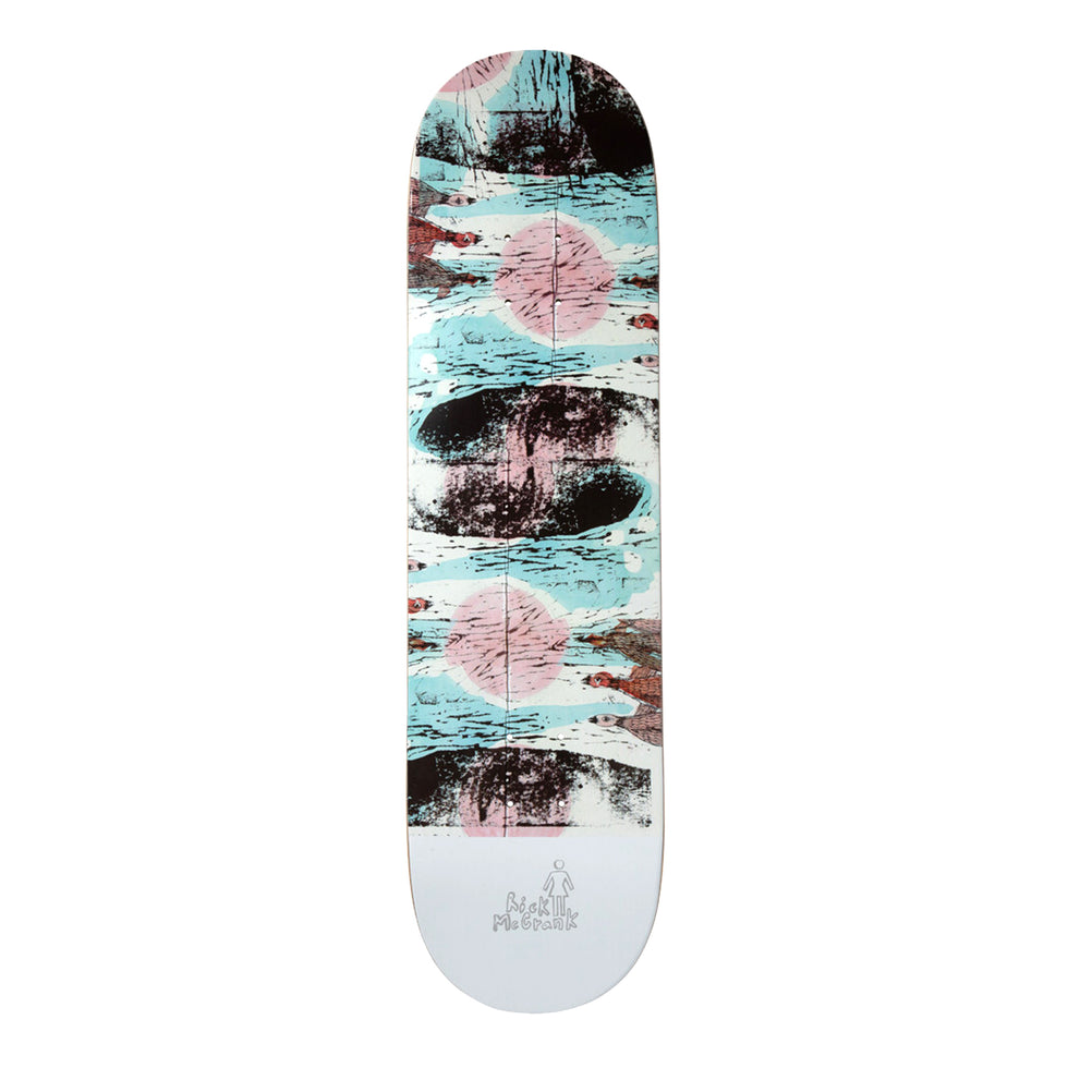 Girl McCrank Suzuki Method Twin Skateboard Deck