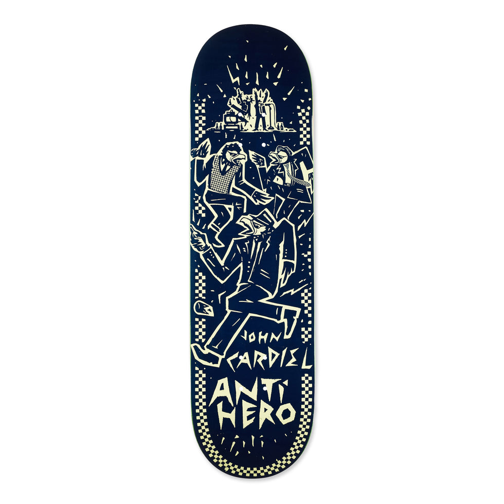 Anti Hero John Cardiel Ruder Bwoys Skateboard Deck