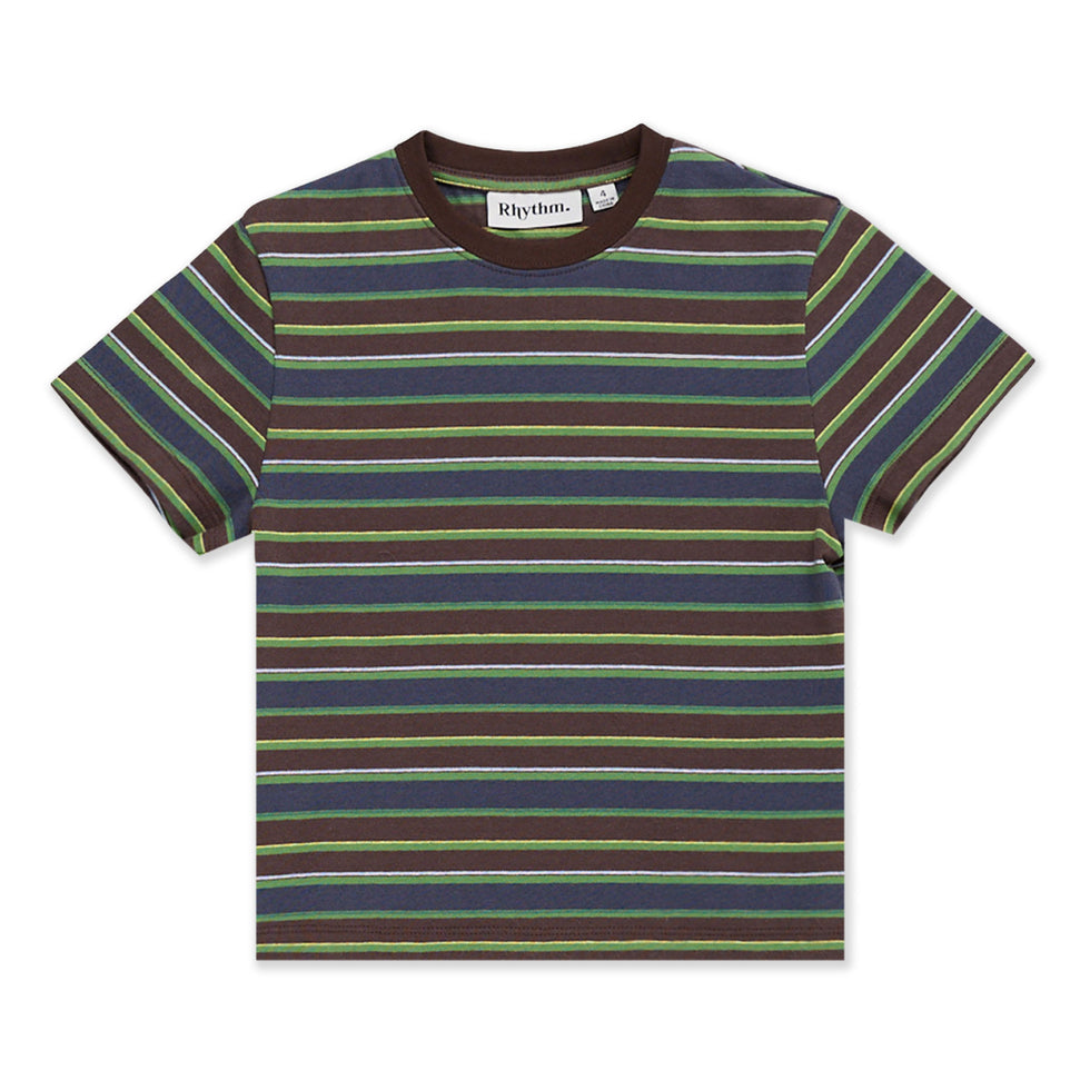 Kids' Adventure Stripe Short Sleeve T-Shirt