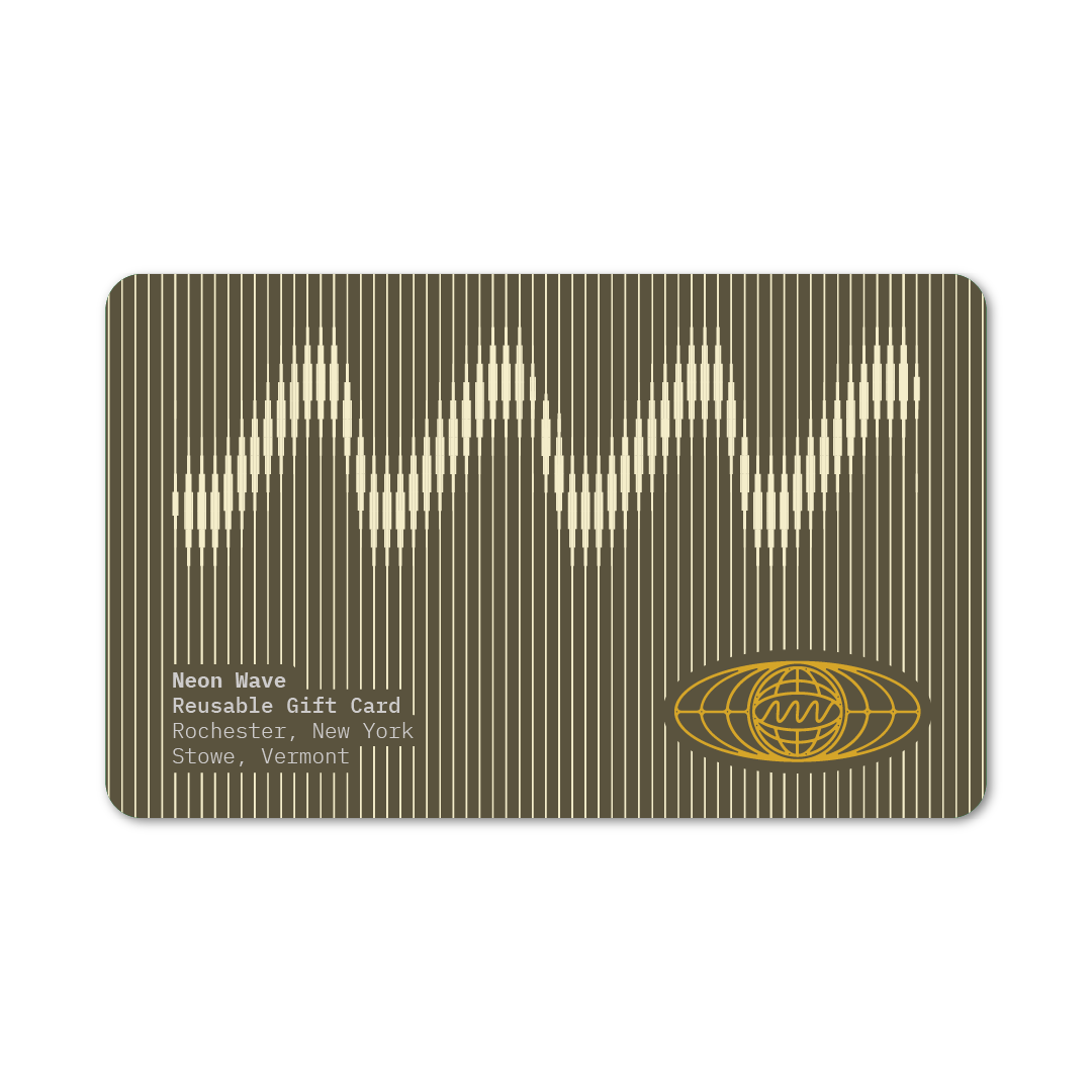 Neon Wave Snowboarding Gift Card