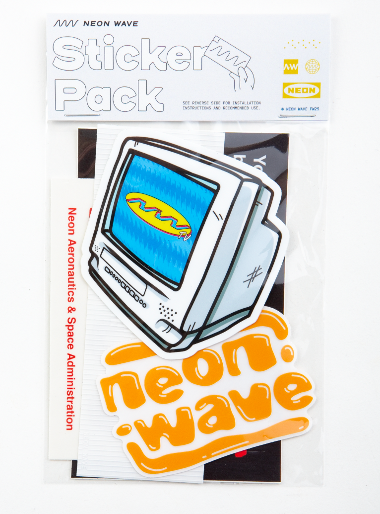 Neon Wave Fall Winter 25' Sticker Pack