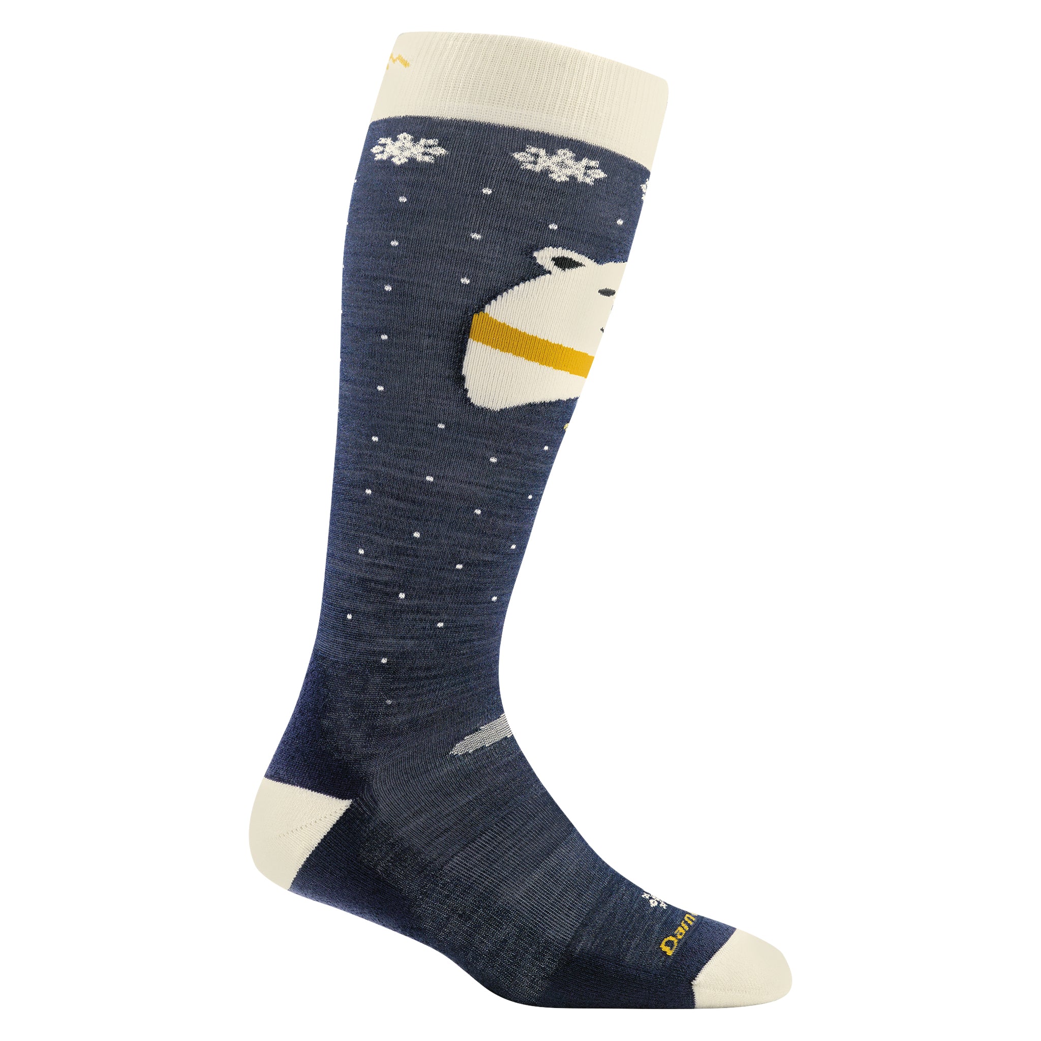 Kids' Polar Bear Over-the-Calf Midweight Snowboard Sock