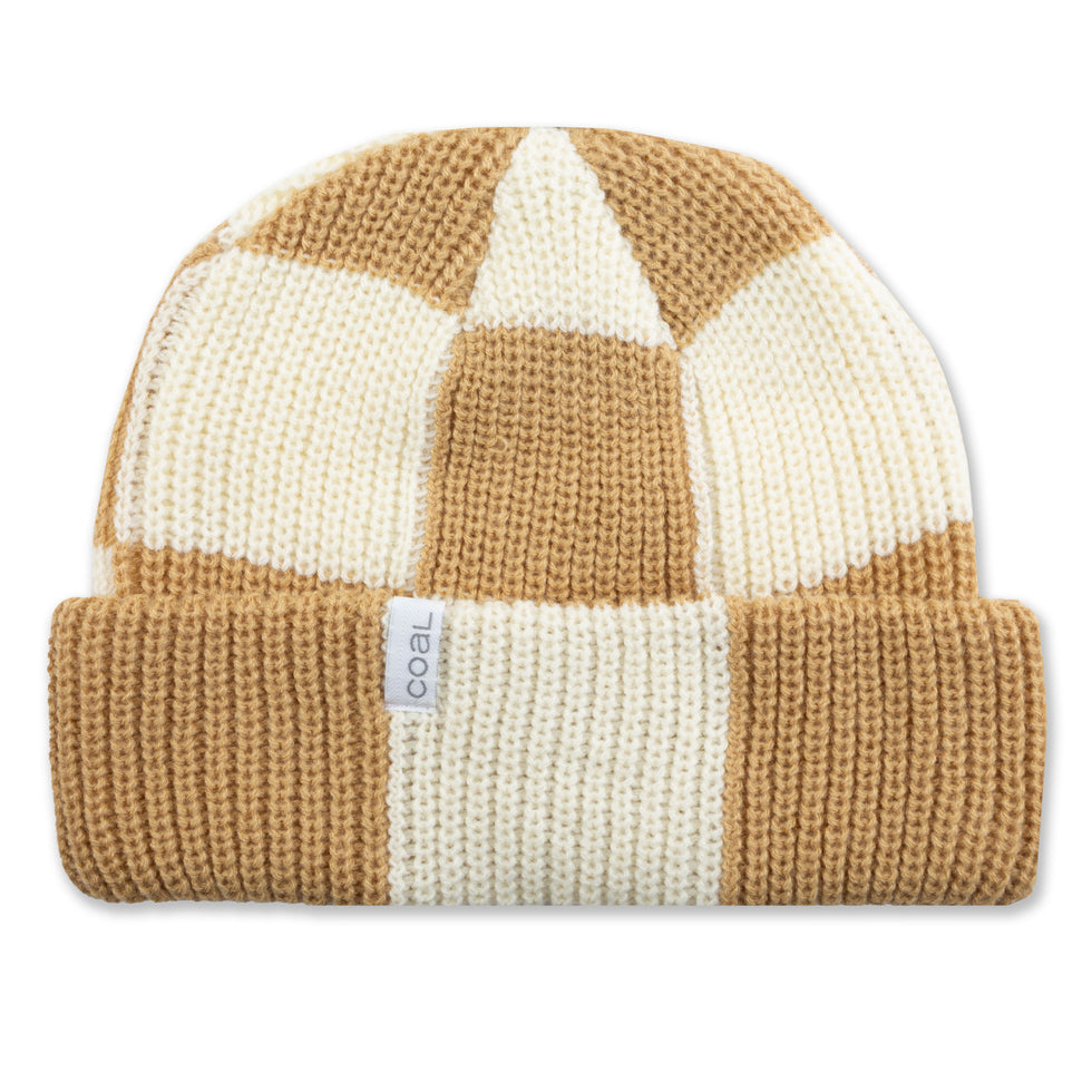 The Frena Baggy Thick Knit Cuff Beanie