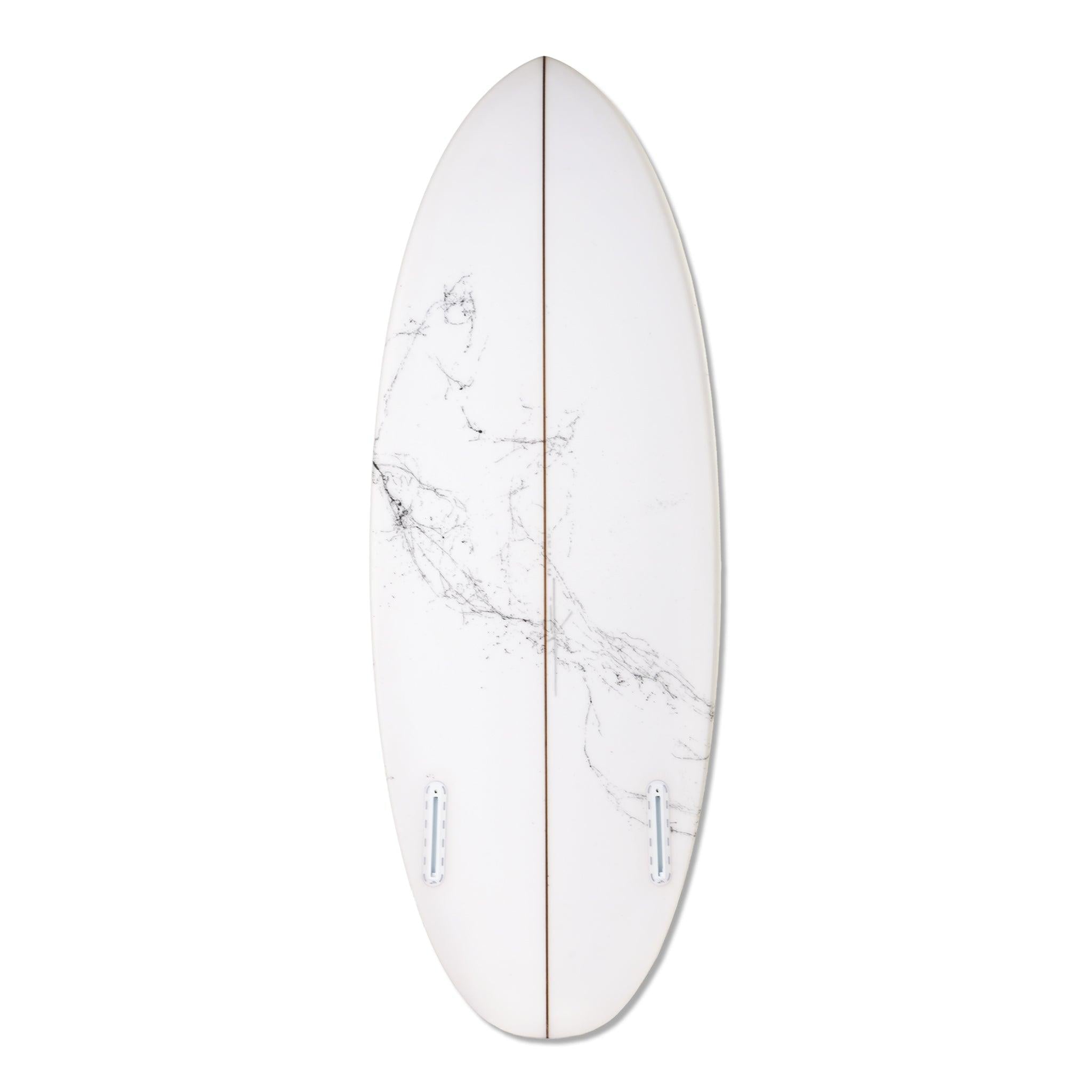 4'9" Round Twin Wakesurf - Neon Wave