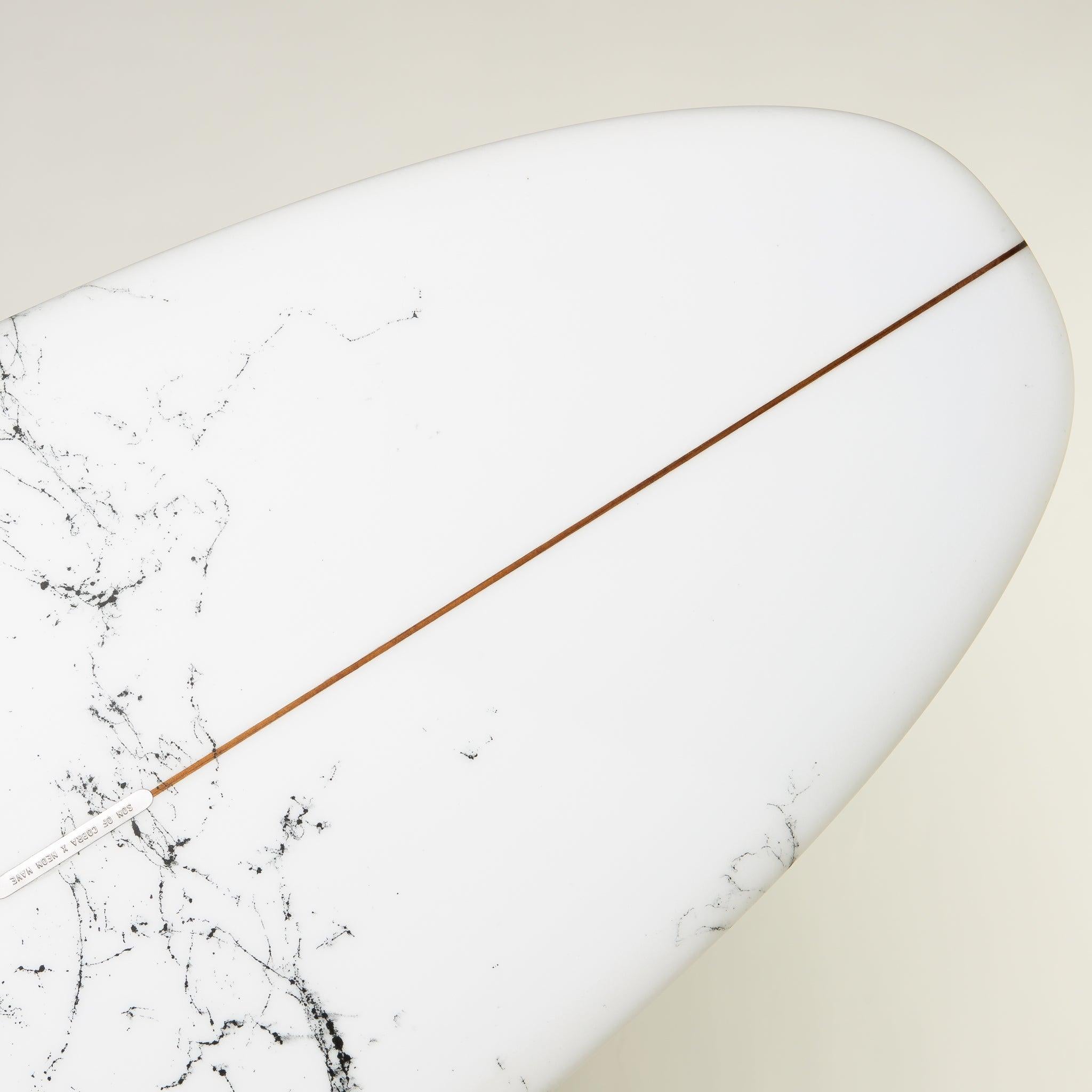 4'9" Round Twin Wakesurf - Neon Wave