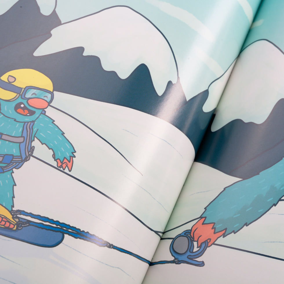 Learn To Snowboard A Yeti Story