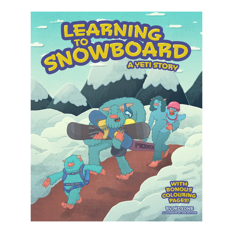 Learn To Snowboard A Yeti Story